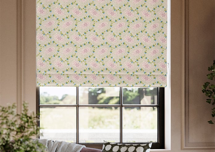 Land & Shore Lorie, Multi - Twist&Fit Roman Blind - Image 5